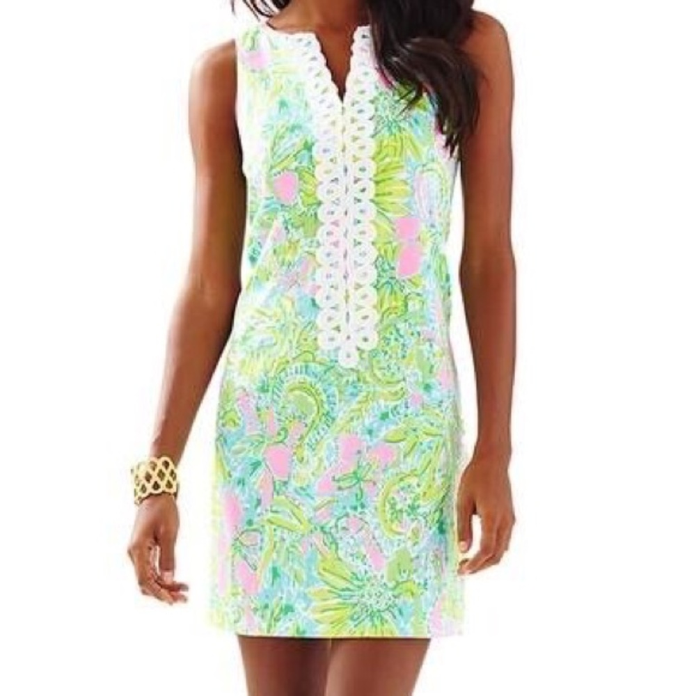 LILLY PULITZER • Coconut Jungle Print Cathy Dress